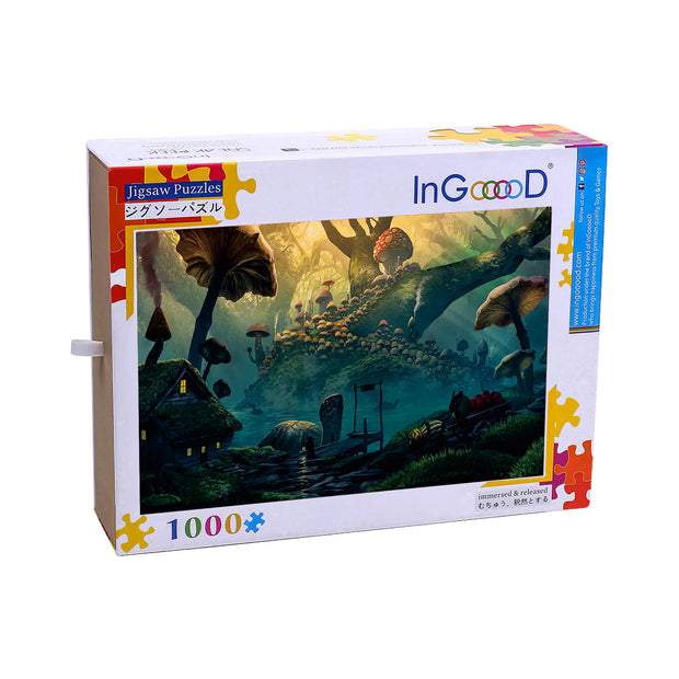 Ingooood Wooden Jigsaw Puzzle 1000 Piece - Dream House - Ingooood jigsaw puzzle 1000 piece