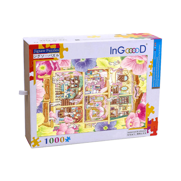 Ingooood Wooden Jigsaw Puzzle 1000 Piece - Hanatani Hut - Ingooood jigsaw puzzle 1000 piece