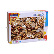 Ingooood Wooden Jigsaw Puzzle 1000 Piece - Thanksgiving Cookies - Ingooood jigsaw puzzle 1000 piece