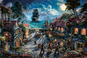 Ingooood-Jigsaw Puzzle 1000 Pieces-Fantasy Series-Pirate - Ingooood jigsaw puzzle 1000 piece