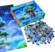 Ingooood- Jigsaw Puzzles 1000 Pieces for Adult- Tranquil Series- Home in The Tree - Ingooood jigsaw puzzle 1000 piece