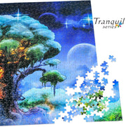 Ingooood- Jigsaw Puzzles 1000 Pieces for Adult- Tranquil Series- Home in The Tree - Ingooood jigsaw puzzle 1000 piece