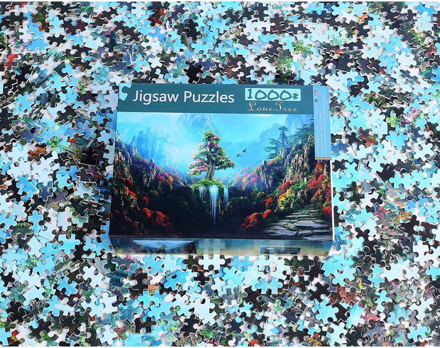 Ingooood- Jigsaw Puzzle 1000 Pieces for Adult- Fantasy Series- Lone Tree - Ingooood jigsaw puzzle 1000 piece