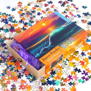 Ingooood- Jigsaw Puzzles 1000 Pieces for Adult- Tranquil Series- Island Sunset - Ingooood jigsaw puzzle 1000 piece