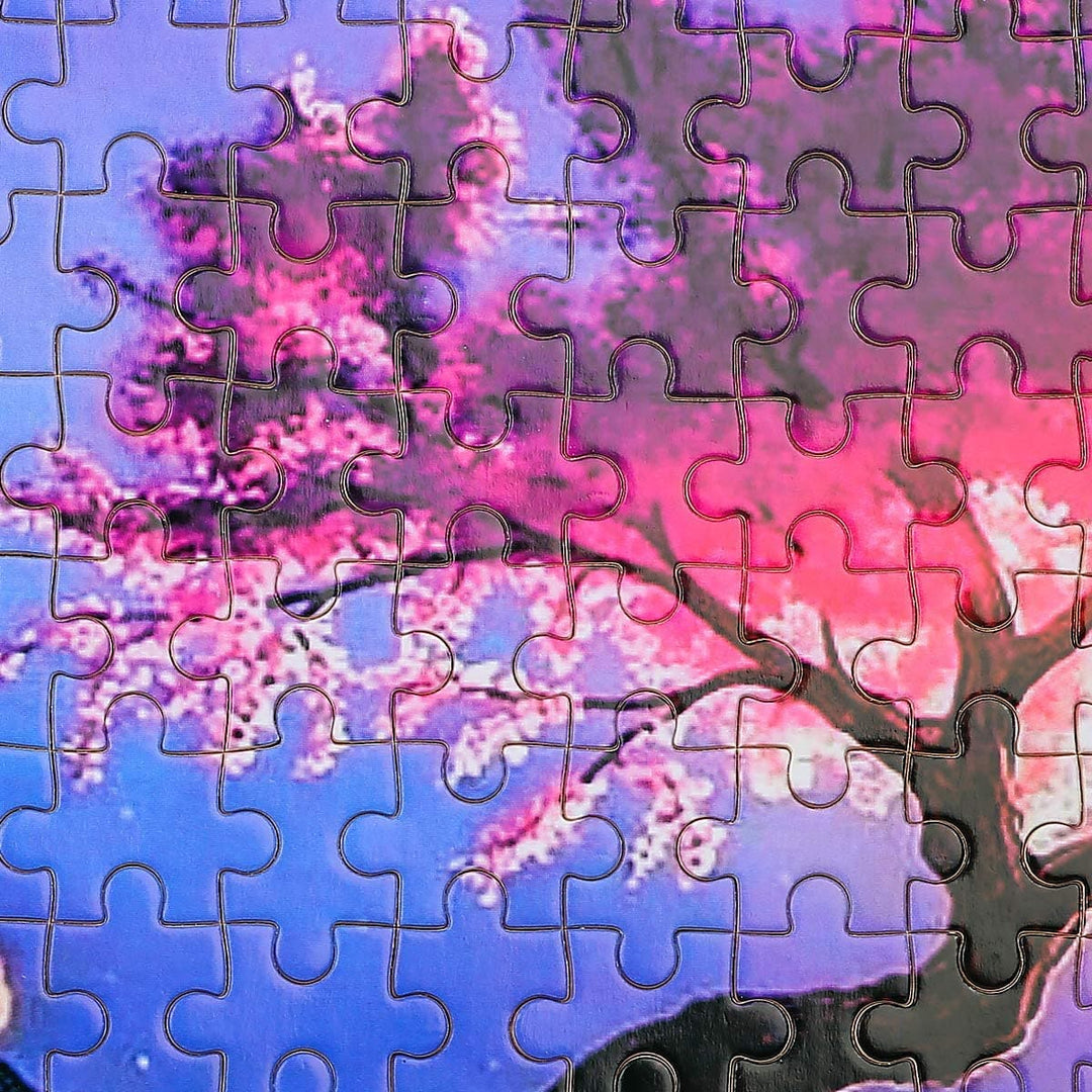 Amazon.com: 300 Piece Puzzle Art Cherry Blossom Tree Puzzles