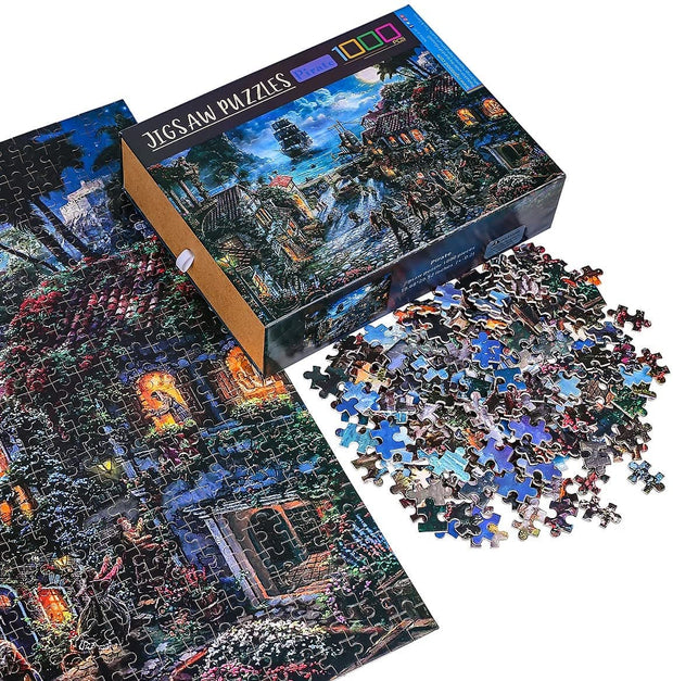Puzzle Crâne Bateau Pirate Scmc 1000 Pièces Puzzle Pour Adultes Et Puzzle Crâne Bateau Pirate Scmc 1000 Pièces Puzzle Pour Adultes Et