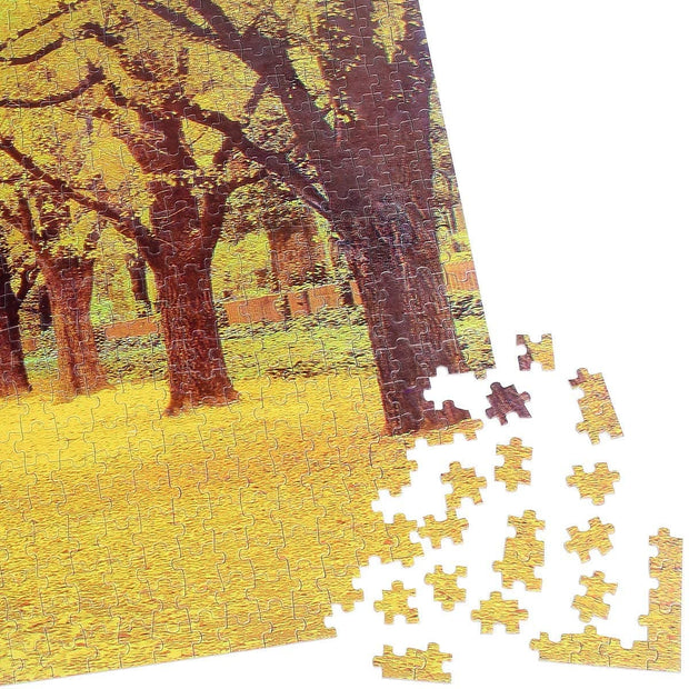Ingooood Wooden Jigsaw Puzzle 1000 Pieces for Adult - Golden Trees - Ingooood jigsaw puzzle 1000 piece