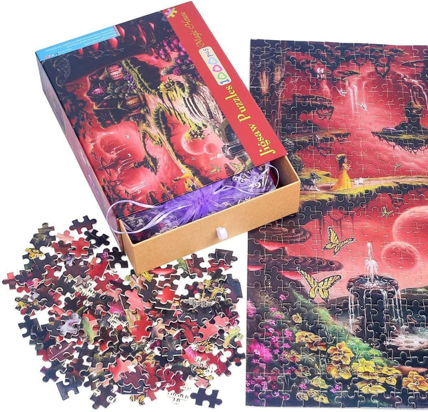 Ingooood-Jigsaw Puzzle 1000 Pieces-Fantasy Series- Magic House - Ingooood jigsaw puzzle 1000 piece