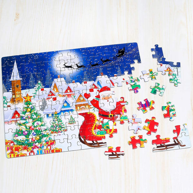 Ingooood - 108 Pieces Christmas Puzzle - Santa's Coming - Entertainment Puzzles Toys - Ingooood jigsaw puzzle 1000 piece