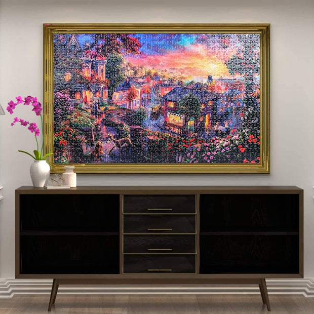 Ingooood-Jigsaw Puzzle 1000 Pieces-Fantasy Series- Disney Morning Light - Ingooood jigsaw puzzle 1000 piece
