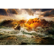 Ingooood Wooden Jigsaw Puzzle 1000 Pieces for Adult-Tempestuous Storm - Ingooood jigsaw puzzle 1000 piece