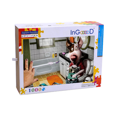 Ingooood Wooden Jigsaw Puzzle 1000 Piece - Catch you - Ingooood jigsaw puzzle 1000 piece