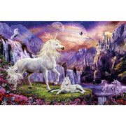 Ingooood Wooden Jigsaw Puzzle 1000 Pieces - Home of the Unicorn - Ingooood jigsaw puzzle 1000 piece