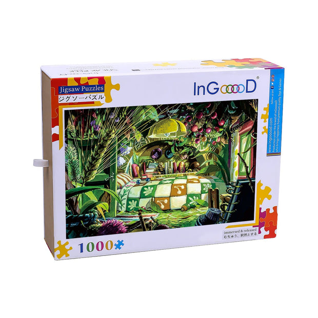 Ingooood Wooden Jigsaw Puzzle 1000 Pieces for Adult-Dwarf House - Ingooood jigsaw puzzle 1000 piece