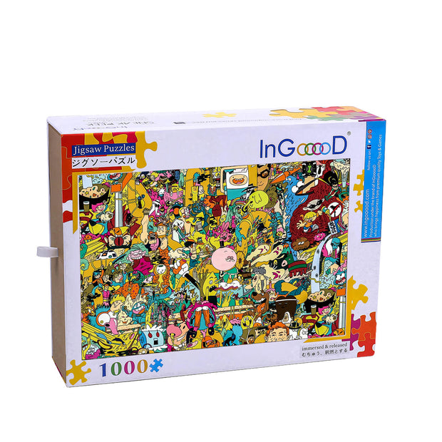 Ingooood Wooden Jigsaw Puzzle 1000 Piece - Hodgepodge - Ingooood jigsaw puzzle 1000 piece