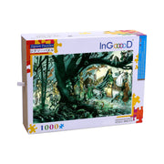 Ingooood Wooden Jigsaw Puzzle 1000 Pieces for Adult- Elf Queen - Ingooood jigsaw puzzle 1000 piece