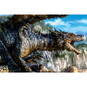 Ingooood Wooden Jigsaw Puzzle 1000 Pieces for Adult- Pterodactyl out of the mountain - Ingooood jigsaw puzzle 1000 piece