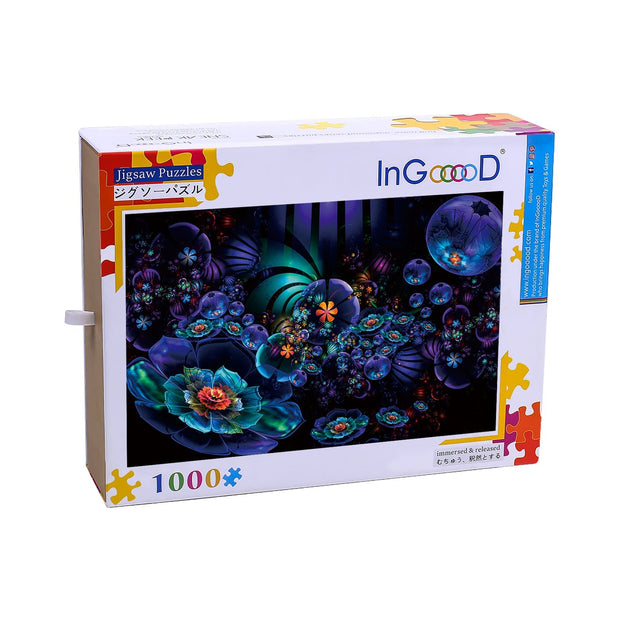 Ingooood Wooden Jigsaw Puzzle 1000 Pieces for Adult-Fractal art - Ingooood jigsaw puzzle 1000 piece