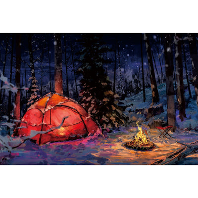 Ingooood Wooden Jigsaw Puzzle 1000 Pieces for Adult-Winter picnic - Ingooood jigsaw puzzle 1000 piece