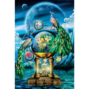 Ingooood Wooden Jigsaw Puzzle 1000 Piece - Peacock dynasty - Ingooood jigsaw puzzle 1000 piece