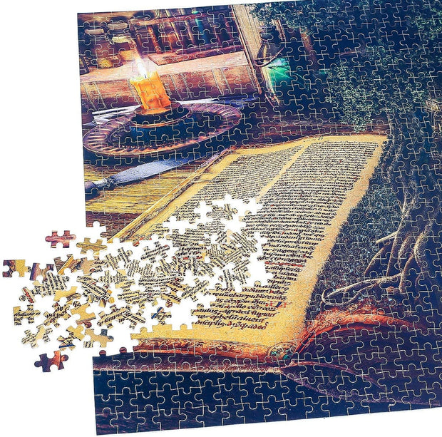 Ingooood-Jigsaw Puzzle 1000 Pieces-Fantasy Series-The World in The Book - Ingooood jigsaw puzzle 1000 piece