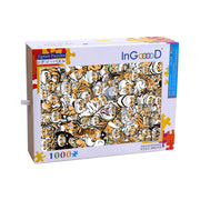 Ingooood Wooden Jigsaw Puzzle 1000 Piece - Little Tiger - Ingooood jigsaw puzzle 1000 piece