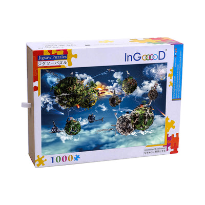 Ingooood Wooden Jigsaw Puzzle 1000 Pieces - Science fiction world - Ingooood jigsaw puzzle 1000 piece