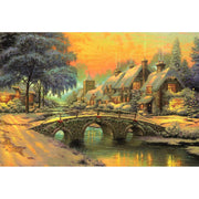 Ingooood Wooden Jigsaw Puzzle 1000 Pieces for Adult-Christmas in the Village - Ingooood jigsaw puzzle 1000 piece