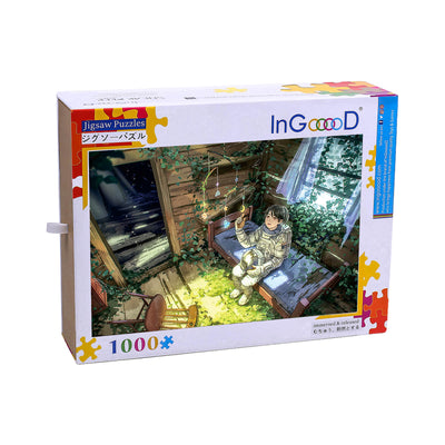 Ingooood Wooden Jigsaw Puzzle 1000 Piece - Astronaut - Ingooood jigsaw puzzle 1000 piece