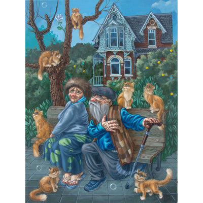 Ingooood Wooden Jigsaw Puzzle 1000 Piece - BENCH - Ingooood jigsaw puzzle 1000 piece