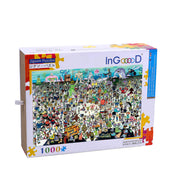 Ingooood Wooden Jigsaw Puzzle 1000 Piece - Cartoon Character - Ingooood jigsaw puzzle 1000 piece