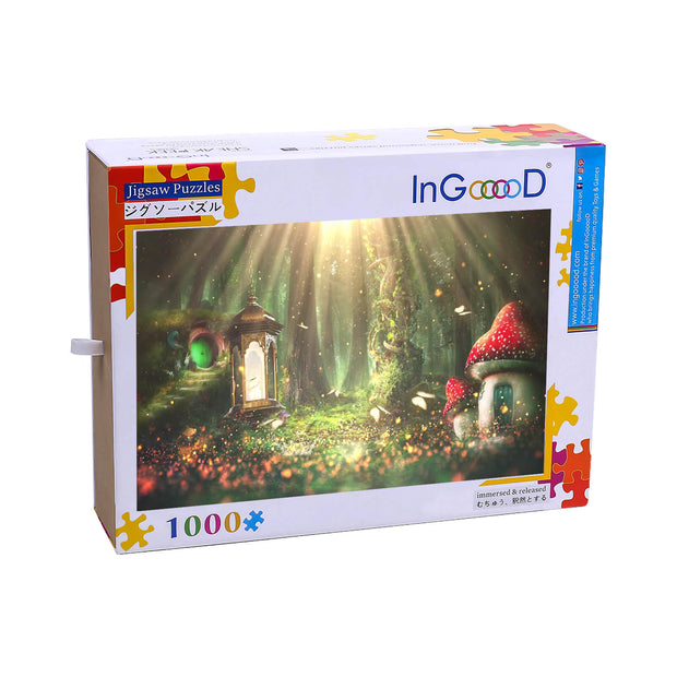Ingooood Wooden Jigsaw Puzzle 1000 Pieces for Adult-Dream Fairy House - Ingooood jigsaw puzzle 1000 piece