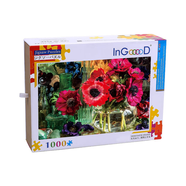 Ingooood Wooden Jigsaw Puzzle 1000 Pieces for Adult-Anemone - Ingooood jigsaw puzzle 1000 piece