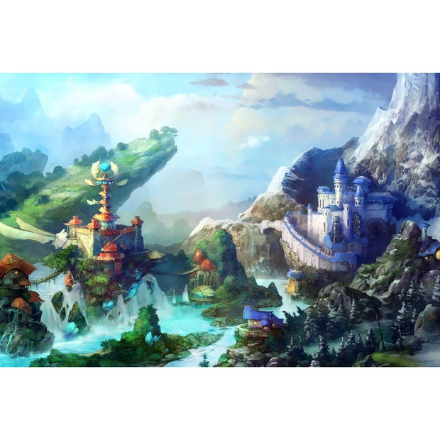 Ingooood Wooden Jigsaw Puzzle 1000 Pieces for Adult-Fantasy city - Ingooood jigsaw puzzle 1000 piece