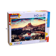 Ingooood Wooden Jigsaw Puzzle 1000 Pieces for Adult- Yosemite Park - Ingooood jigsaw puzzle 1000 piece