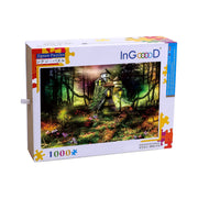 Ingooood Wooden Jigsaw Puzzle 1000 Pieces for Adult-Magic forest Castle - Ingooood jigsaw puzzle 1000 piece