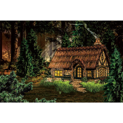 Ingooood Wooden Jigsaw Puzzle 1000 Pieces for Adult-Forest Hut - Ingooood jigsaw puzzle 1000 piece