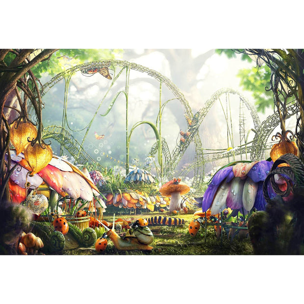 Ingooood Wooden Jigsaw Puzzle 1000 Piece for Adult-Plant amusement park - Ingooood jigsaw puzzle 1000 piece
