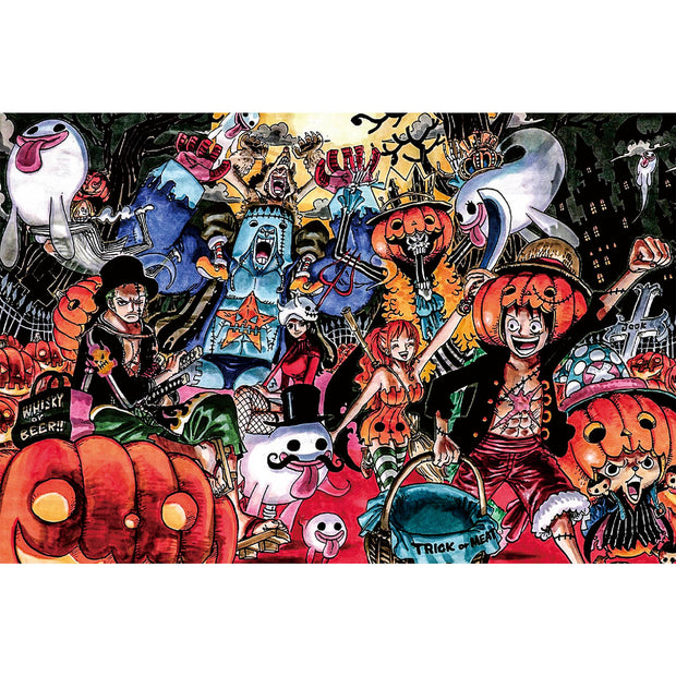 Ingooood Wooden Jigsaw Puzzle 1000 Piece - Anime Characters Halloween - Ingooood jigsaw puzzle 1000 piece