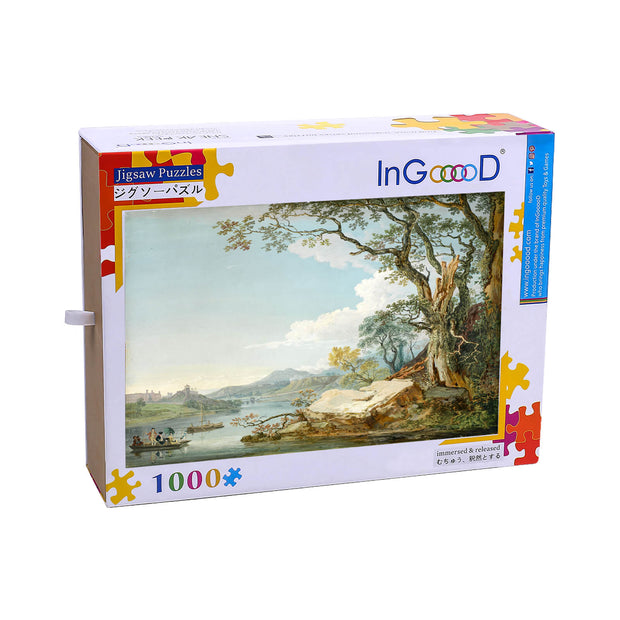 Ingooood Wooden Jigsaw Puzzle 1000 Piece for Adult-Tranquil Creek - Ingooood jigsaw puzzle 1000 piece