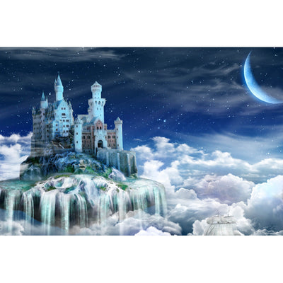 Ingooood Wooden Jigsaw Puzzle 1000 Pieces-Castle on the cloud- Entertainment Toys for Adult Special Graduation or Birthday Gift Home Decor - Ingooood jigsaw puzzle 1000 piece