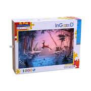 Ingooood Wooden Jigsaw Puzzle 1000 Pieces for Adult-Overcoming obstacles - Ingooood jigsaw puzzle 1000 piece