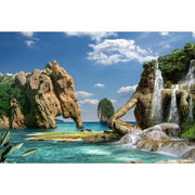 Ingooood Wooden Jigsaw Puzzle 1000 Pieces - Sacred mountain - Ingooood jigsaw puzzle 1000 piece