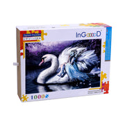 Ingooood Wooden Jigsaw Puzzle 1000 Pieces for Adult-Swan dance - Ingooood jigsaw puzzle 1000 piece