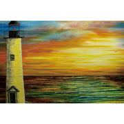 Ingooood Wooden Jigsaw Puzzle 1000 Pieces - The maiden on the lighthouse - Ingooood jigsaw puzzle 1000 piece