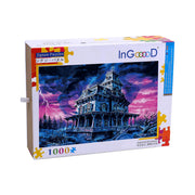 Ingooood Wooden Jigsaw Puzzle 1000 Pieces - Haunted house - Ingooood jigsaw puzzle 1000 piece