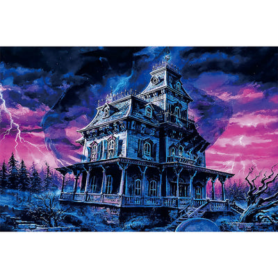 Ingooood Wooden Jigsaw Puzzle 1000 Pieces - Haunted house - Ingooood jigsaw puzzle 1000 piece