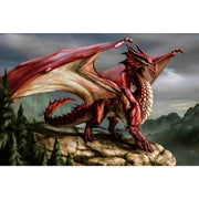 Ingooood Wooden Jigsaw Puzzle 1000 Pieces - Red Dragon - Ingooood jigsaw puzzle 1000 piece