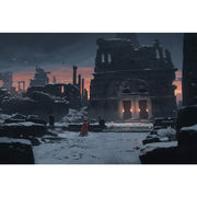 Ingooood Wooden Jigsaw Puzzle 1000 Pieces for Adult- Remains in the Snow - Ingooood jigsaw puzzle 1000 piece
