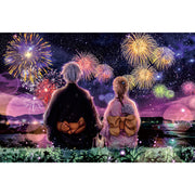 Ingooood Wooden Jigsaw Puzzle 1000 Piece - Companionship Under The Fireworks - Ingooood jigsaw puzzle 1000 piece